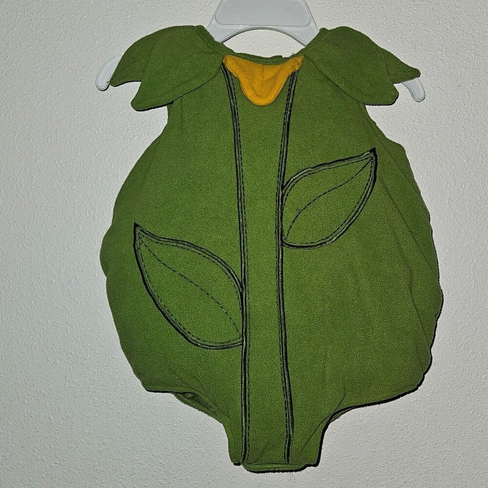 TCP Children's Place Halloween Costume 12-18 Months Green Plant Stem Peapod?
